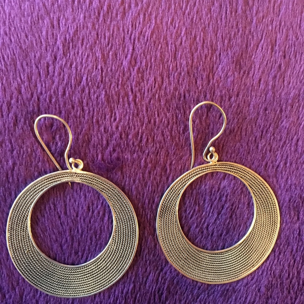 Sterling Silver hoop earrings